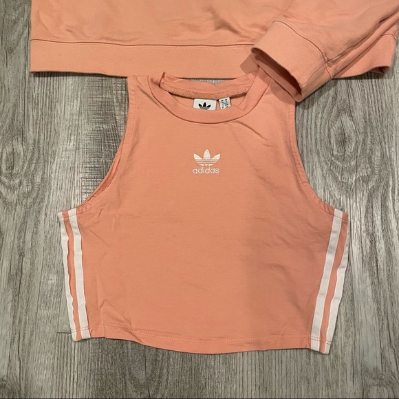 Adidas Originals 3 Stripes Pink 3pcs Set - Picture 6 of 9